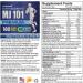 MJ101 Premium Bone & Joint Health Supplement - Pain Relief & Inflammation Support - 180 Smaller Tablets - Enhance Mobility & Wellness - Buy Online on GoSupps.com