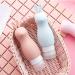 Cute Bear and Rabbit Travel Bottles 3oz - Leakproof Silicone Containers for Lotions, Shampoo & Liquids - Buy Online on GoSupps.com