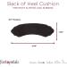 Shop Foot Petals Women's Heavenly Heelz - Ultimate Back of Heel Cushions for Comfort | International Shipping Available - Buy Online on GoSupps.com