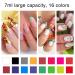 16 Pcs Nail Art 3D Paint Pen Set for Halloween & Christmas | DIY Dotting & Drawing Marker Pens | Fine Tip One Step Nail Polish Pen - Buy Online on GoSupps.com