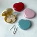 Buy 4 Pack Colored Contact Lens Cases - Cute Candy Hearts with Mirror | Portable Travel & Home Storage Kit (Pink Yellow Red Blue - Buy Online on GoSupps.com