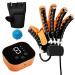Rehabilitation Robot Gloves Hand Stroke Recovery Equipment Finger Orthosis Adjustable Strength for Hemiplegia Arthritis Dysfunction Recovery(Size:L Color:Right Hand) Large Right Hand