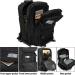 45L Military Tactical Backpack - Large Army 3 Day Assault Pack - Molle Bag in Black - Buy Online on GoSupps.com