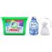 Ariel Colour All-in-1 Pods Laundry Washing Capsules 1Pk 15pods + Lenor Outdoorable Ultra Concentrated Fabric Conditioner 33w 462ml Spring Awakening + Our Gift for You: Organza Bag Size 9x7x0.1cm