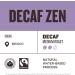 ZEN DECAF Whole Bean Organic Coffee | Medium Roast | Natural Water Decaffeinated Specialty Grade Espresso Machines Grinder | Sustainably Roasted in Canada | Caf William | D caf Biologique en grains - 650 g (2 pack) DECAF ZEN 650 g (Pack of 2) - Buy Online on GoSupps.com