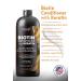 Biotin Conditioner with Keratin - Intense Repair & Strength Boost for Healthy Hair Growth Tea Tree Oil & DHT Blockers - 16 fl oz for Men & Women - Buy Online on GoSupps.com