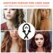 Silk Ribbon Heatless Curling Rod Headband for Natural Soft Waves | Hair Roller Curls Styling Tool with Hair Claw Clip | Sleep in Overnight | Black - Buy Online on GoSupps.com