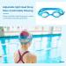 Starweh Children's Swimming Goggles 2 Pack - Anti-Fog Waterproof Soft Silicone Glasses for Ages 3-14 - Blue & Purple - Buy Online on GoSupps.com