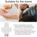 Lurrose 1 Set hair color applicator bottle hair dye bottle applicator comb Hair Styling salon Tool Hair Dye Brush Bottle oil applicator bottle for Hair Dyeing essential oil white plastic - Buy Online on GoSupps.com