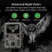 Mini Wild Camera 20MP 1080p HD - Night Vision Waterproof Wildlife Camera with 850nm IR LEDs & 32GB Memory Card for Outdoor Observation - Buy Online on GoSupps.com