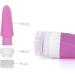 Buy Mygadget Travel Bottles Set - 4 Silicone Leakproof Containers for Air Travel - Blue & Pink - Ideal for Hand Luggage - Buy Online on GoSupps.com