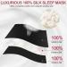 Premium 100% Real Mulberry Silk Sleep Eye Mask for Men & Women - Adjustable Blackout Blindfold | Perfect for Side Sleepers & Travel Gifts - Buy Online on GoSupps.com