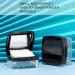 Buy Sonew Refillable Powder Can - Plastic Empty Box with Mirror & Spoon for Loose Powder & Eyeshadow | Eco-Friendly & Reusable - Buy Online on GoSupps.com