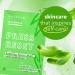 Patchology Press Reset Aloe Vera Face Mask - Moisturizing Lavender & Vitamin B5 Sheet Masks for Skin Relaxation - Ideal for Sun-Exposed Skin (4 Count) | International Shipping Available - Buy Online on GoSupps.com