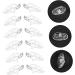 20 Pairs Silicone Nose Pads for Glasses - Non-Slip Reusable Adhesive Grips - Transparent Eyeglass Replacement Nose Pads for Comfort - Buy Online on GoSupps.com