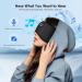 Musicozy Sleep Mask Headphones - Bluetooth V5.3, Adjustable & Comfortable Eye Mask for Side Sleepers - Tech Gadgets Sleep Aids for Men Women (Black) - Buy Online on GoSupps.com