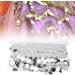 Belly Dance Hip Towel - 10 Yards Sequin Waist Chain & Coin Cloth | National Dance Supplies for Performance & Yoga (Silver) - Buy Online on GoSupps.com