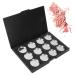 Buy 12 Colors Empty Eye Shadow Box - Portable Waterproof Makeup Palette with Metal Pans for Lipstick & Blush - Perfect for Women & Girls - International Shipping - Buy Online on GoSupps.com