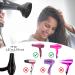 Collapsible Silicone Hair Dryer Diffuser & Detangler Brush Set - Professional Folding Attachment for 1.57 to 1.97 Nozzle - Blow Dryer Brush Diffuser for Straight or Curly Hair (Black) - Buy Online on GoSupps.com