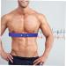 Anneomas Elastic Breast Belt - Heart Surveillance & Cardiac Monitor Chest Strap - Adjustable Blue Sports Belt for Women - 17x3x0.1cm - Buy Online on GoSupps.com