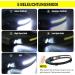 Buy 350 Lumen USB Rechargeable LED Headlamp - IPX4 Waterproof 5 Light Modes for Jogging & Running - Buy Online on GoSupps.com
