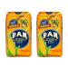 Corn Flour Bundle with Harina Pan Amarilla 1kg x2 - Pre Cooked Yellow Corn Flour for Arepas Tamales Empanadas and more. Gluten-free Vegan Corn Meal for Home Baking (Pack of 2 Bundle)