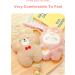 MAZALA 2 x Cartoon Plush Bear Hot Water Bottles - Cozy Cover for Kids & Adults | Hot Compress for Warmth - Buy Online on GoSupps.com