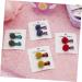 FOMIYES 7 Pairs Christmas Hair Clips Girl Barrettes Kids Hair Trinket Children Hair Grips Xmas Hair Decorations Girls Party Hair Clips Heart Headwear Girl Child Cosplay Hairpin - Buy Online on GoSupps.com