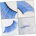 minkissy 2 Pairs Blue Long Eyelashes Halloween Artificial Eyelashes Dramatic Long Lashes Eyelashes with Color Nature Fluffy Long Lashes Cosplay Eyelashes False Eyelashes 3d Lengthen - Buy Online on GoSupps.com