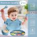Silicone Baby Self-Feeding Set - Divided Suction Plate, Bowl, and Sippy Cup - Blue - Buy Online on GoSupps.com