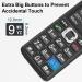 Easyfone T200 GSM Senior Cell Phone - 1.8 inch Large Button Mobile with SOS & Charging Station | No Contract Black 2G - Buy Online on GoSupps.com