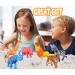 Yileqi Safari Animal Painting Kit for Kids - DIY Arts and Crafts Set for Boys and Girls Ages 4-8 - Jumbo Jungle Animal Toy Art Supplies - Perfect Gift for Kid Activities - Buy Online on GoSupps.com