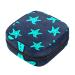 Starfish Print Pattern Menstrual Cup Pouch Menstrual Pad Bag Feminine Menstruation Bags Portable Sanitary Napkin Pads Storage Bags Color 4