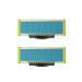 Philips OneBlade First Shave Replacement Blade (2-pack) QP225/50 Green First Shaver Blades