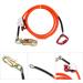 SMT 1/2 X 8' Steel Wire Core Triple Lock Lanyard Kit - Orange Arborist Flip line Swivel Snap - P/N ET-OUTDOOR003-RAW - Buy Online on GoSupps.com