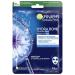 Garnier cloth mask night face mask for tired and sensitive skin regenerating and moisturizing with hyaluronic acid deep water and cornflower extract hydra bomb 28 g