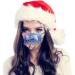Deholifer Breathable Washable Cotton Face Mask for Adults - Adjustable Christmas Fabric Mouth & Nose Protection - Buy Online on GoSupps.com