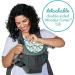 Infantino Swift Classic Carrier - Ergonomic Baby Carrier with 2 Positions Hip Seat & Front Pocket | Adjustable Gray Carrier 1 Count - Buy Online on GoSupps.com