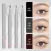 Double Tip Lower Eyelash Pencil 2024 Upgrade 3D Waterproof Liquid Eyeliner Eyelash Pen Ultra Fine Dual-ended Lower Eyelash Pen For Eye Makeup Natural Long Lasting All Day (Black) Gray Black - Buy Online on GoSupps.com