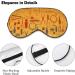 Adjustable Hairdressing Tools Sleep Mask Eye Cover | Blocks Light for Better Sleep | Perfect for Night, Travel, and Nap | Men and Women - Buy Online on GoSupps.com