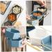 STOBAZA 1set Compartment Platter Platters Trays Fruit Container Sauce Plate Sauce Dish Snack Fruit Dish 30.3X13CM Golden - Buy Online on GoSupps.com