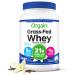 Orgain Grass Fed Whey Protein Powder, Vanilla Bean - 21g of Protein, Low Net Carbs, Gluten Free, Soy Free, No Sugar Added, Kosher, Non-GMO, 1.82 Lb (Packaging May Vary)
