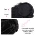 30 Synthetic Afro Curly Drawstring Ponytail Extension - Black Color for Women | Long Clip In Ponytail - Pack of 1 - Buy Online on GoSupps.com