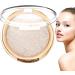 Face Highlighter Face Highlighter Palette Long Lasting Shimmering Color - 6 Colors Make Up Powder for Women Groom Nose and Face Shape Tmay 01 - Buy Online on GoSupps.com