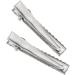 ZOENHOU 300 Pieces 45mm Crocodile Hair Clips Metal Alligator Hair Clips Hair Sectioning Clips Single Prong Hairpins Barrette Curl Clips for Hair Styling DIY Bows Silver - Buy Online on GoSupps.com