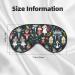 Nutcracker Ballet Eye Mask - Soft Adjustable Sleep Mask for Men & Women - Perfect Christmas Gift - Buy Online on GoSupps.com