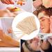 200 PC Wooden Waxing Spatula Set for Eyebrows Lips & Body - Ideal for Handicrafts & Depilation - Buy Online on GoSupps.com