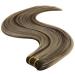 Youngsee 50cm Remy Hair Extensions - Dark Brown to Blonde Ombre Weft - 100g Real Hair Treats - Buy Online on GoSupps.com