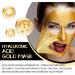  oihgerg Huasurv gold mask gold foil rejuvenating gold peeling mask retinol snake venom gold mask for all skin types 3pcs - Buy Online on GoSupps.com