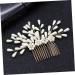 DOITOOL Bridal Hair Clip Bridesmaid Hair Accessories Hair Side Comb Clip Hair Combs for Women Clip Wedding Hair Comb Crystal Hair Comb Hair Jewels for Women Tiara Miss Hairpin Pearl - Buy Online on GoSupps.com